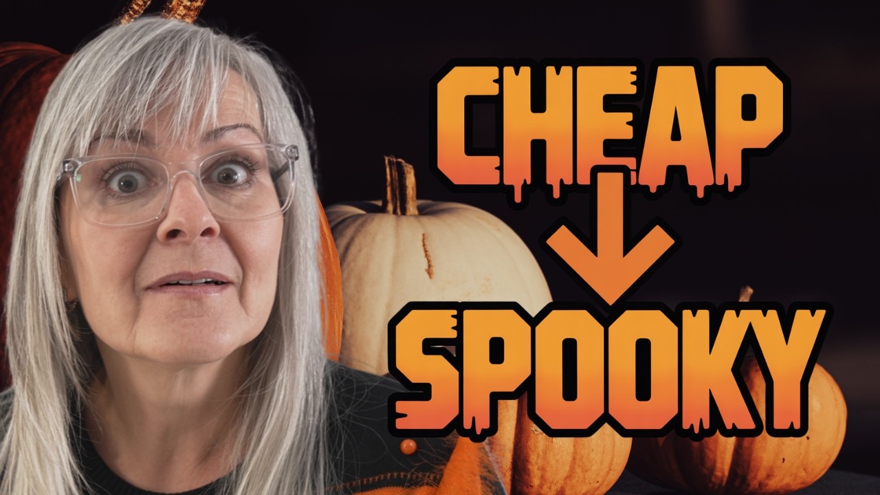 Turn Cheap Thrift Finds into Spooky Halloween Decor