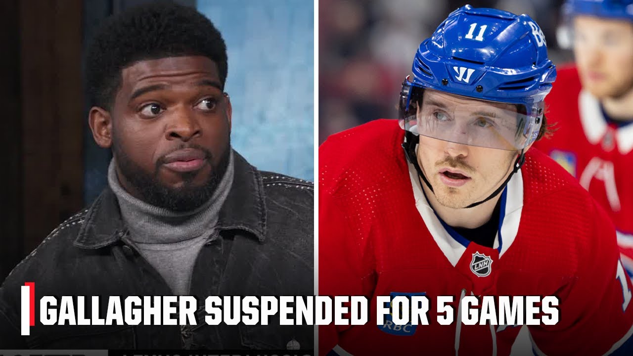 I would’ve thrown the book at Brendan Gallagher – P.K. Subban | NHL on ESPN