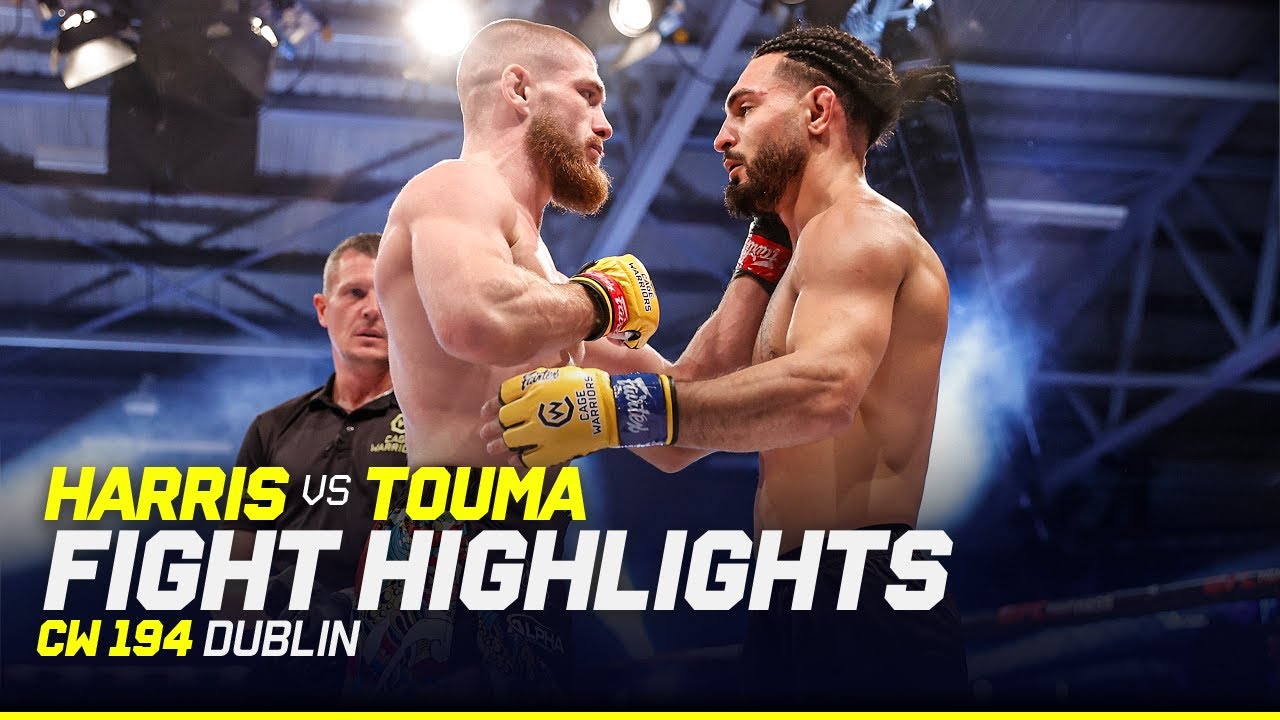 GTA SELECTOR IS BACK ✅ 👊| Ger Harris vs. Jonny Touma | CW 194 Dublin FIGHT HIGHLIGHTS