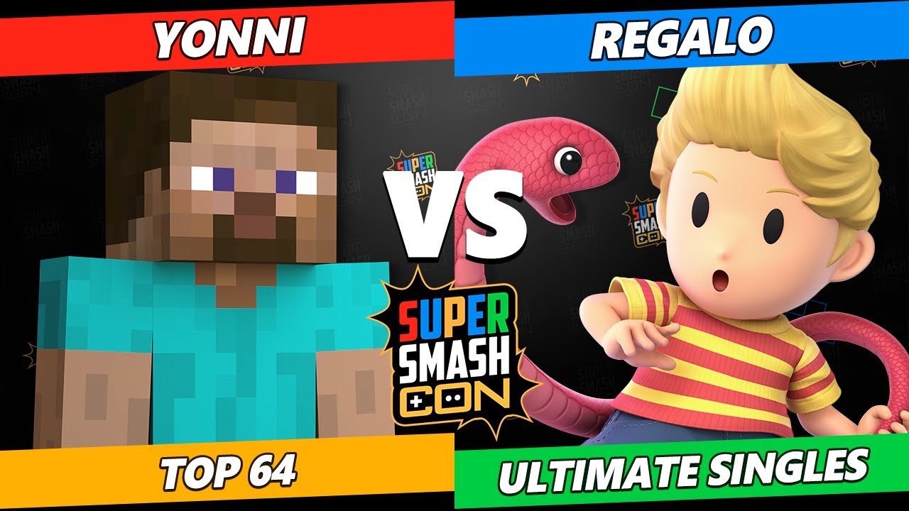SSC 2022 Top 64 - Yonni (Steve) Vs. Regalo (Lucas) Smash Ultimate Tournament