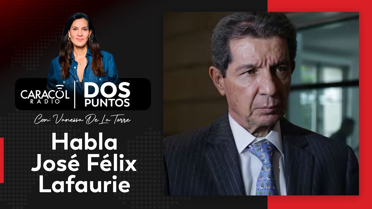 Habla José Félix Lafaurie | Dos Puntos con Vanessa de la Torre