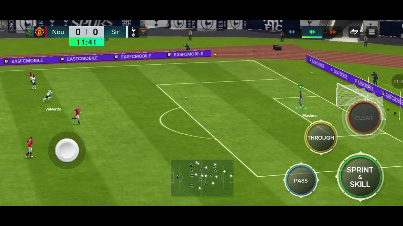 Noureddin ( Manchester United ) v/s Sir.Seinn ( Tottenham ).EA Sports.FC Mobile 2026.Online football