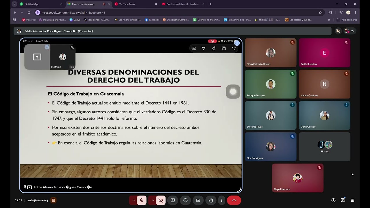 Derecho Laboral I 02/02