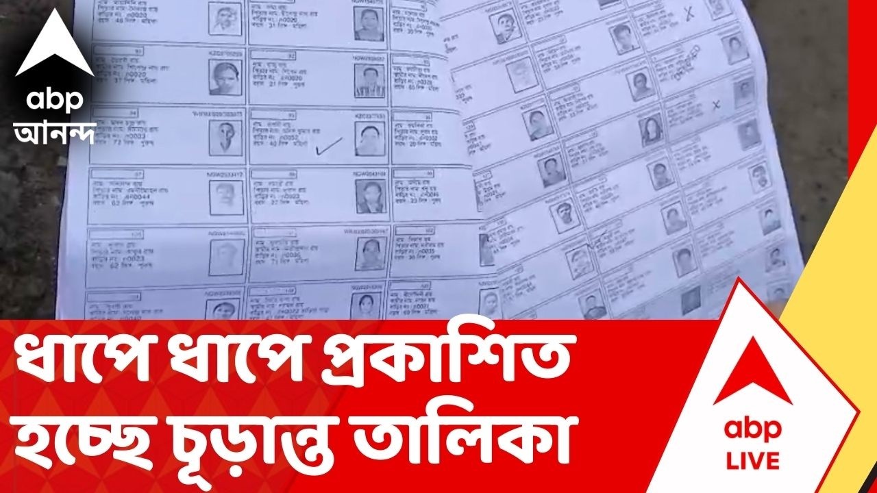 SIR LIST | ধাপে ধাপে প্রকাশিত হচ্ছে চূড়ান্ত ভোটার তালিকা । দেখুন লেটেস্ট আপডেট I Voter List