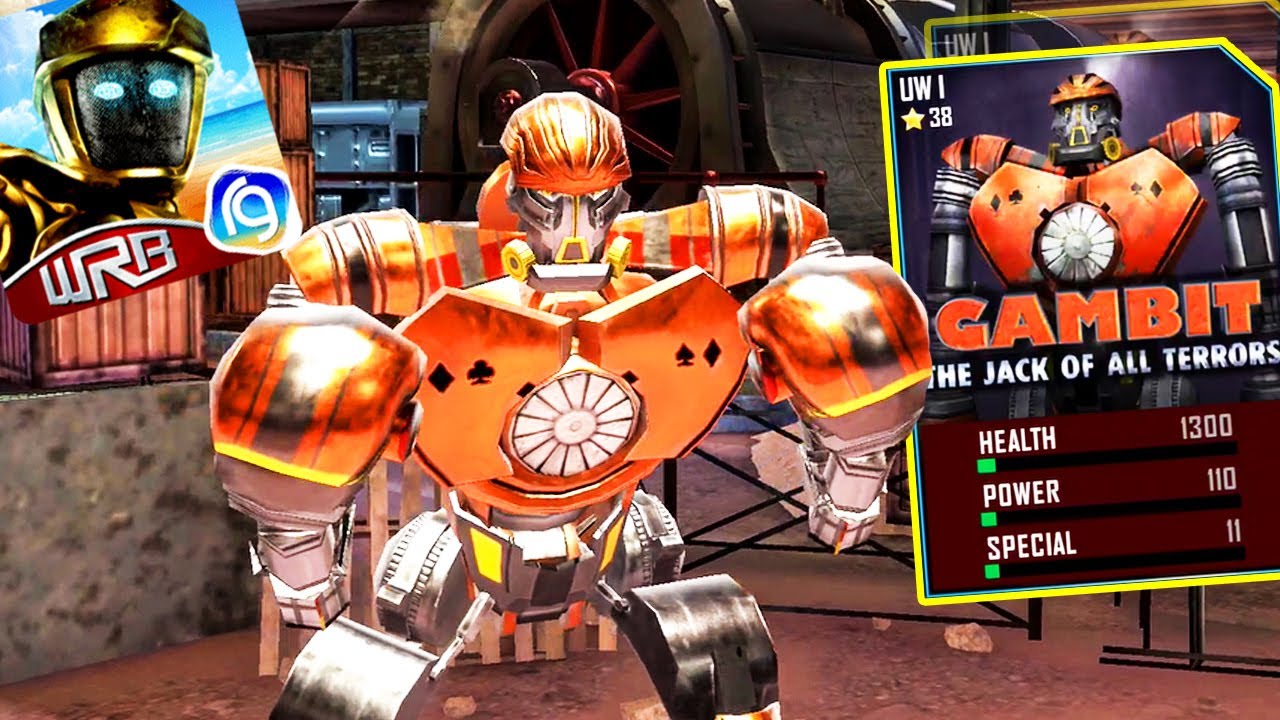 Real Steel World Robot Boxing - Gameplay Walkthrough Part 2 - Gambit Robot (Android Games)