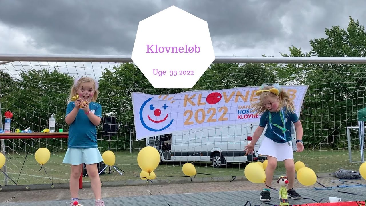 VI LØBER KLOVNELØB OG STØTTER DE DANSKE HOSPITALSKLOVNE