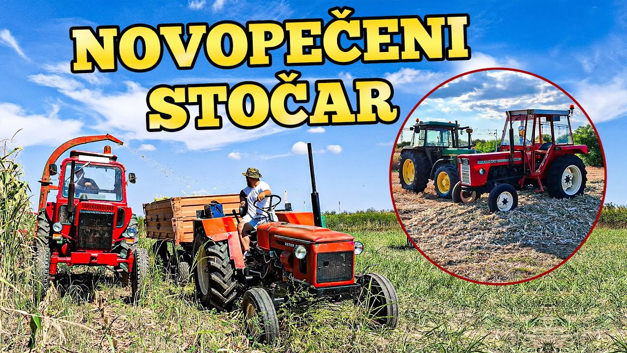 Prva silaža novog stočara | Zetor Ursus John Deere Belarus