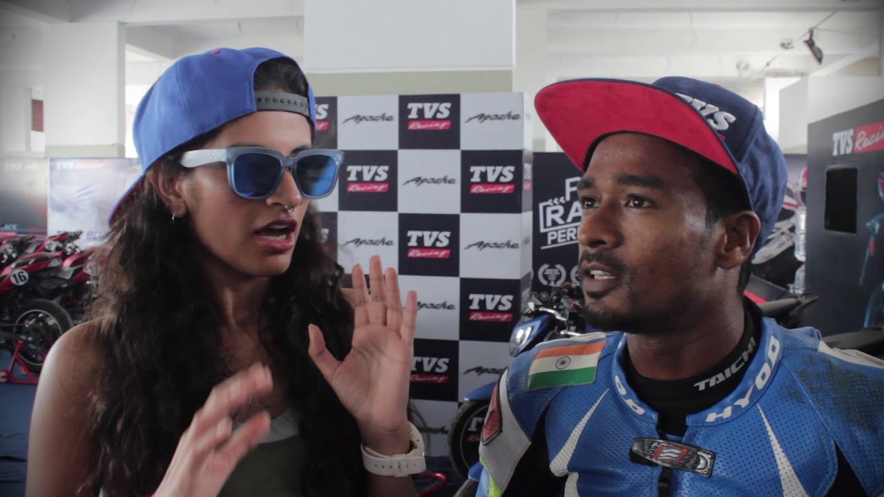 how to GET INTO MOTORCYCLE RACING in India + GIVEAWAY TIME | Powered by TVS Racing
