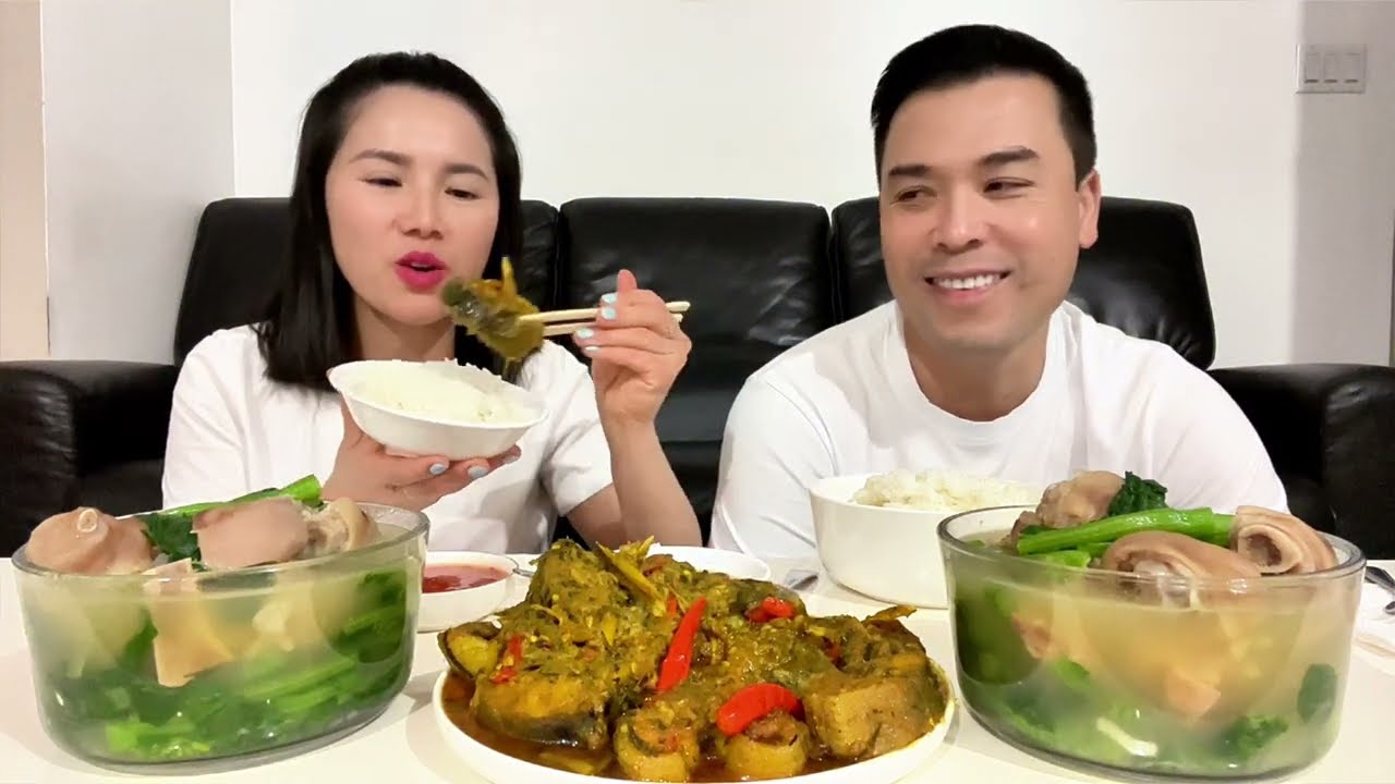 XinMời CảNhà Ăn Thử Cơm Cá Kho Campuchia của Mẹ Chồng Em Làm Ạ