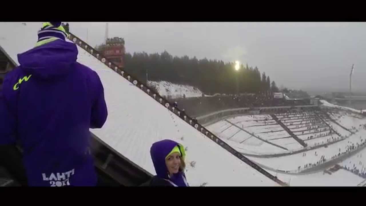 Lahti Ski Games inside