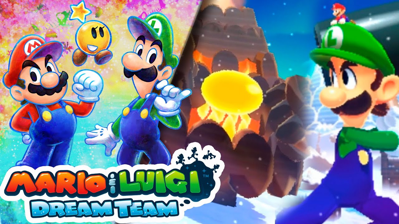 #27 VOLCANES NARIZONES ENOJADOS! | Mario & Luigi Dream Team | ESPAÑOL - Red Shock