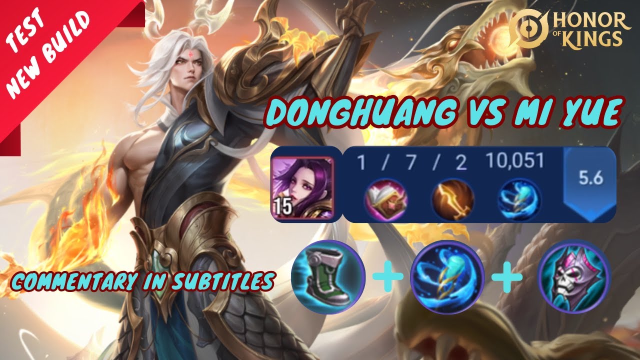 Can Donghuang Counter Mi Yue in Clash Lane? HOK Donghuang New Build and Guide