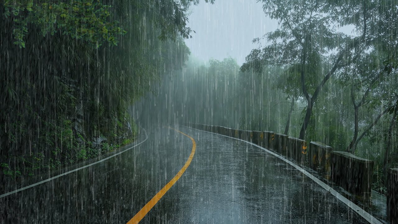 Rain noises for sleep &ndash; Heavy Rain to Beat Insomnia, Fall Asleep Fast, Relax & Relieve Stress