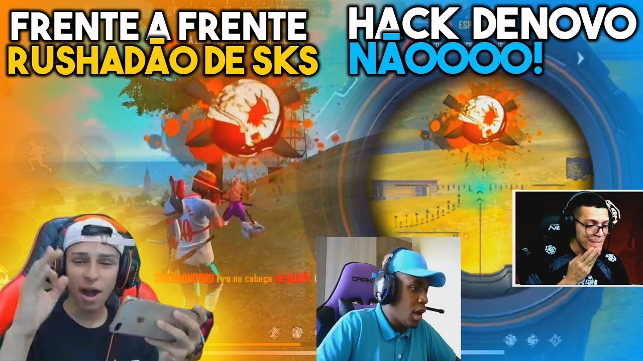NOBRU ACERTA UMA BALA IMPOSS&Iacute;VEL, CEROL E DIZKIL MORRENDO PRA HACK