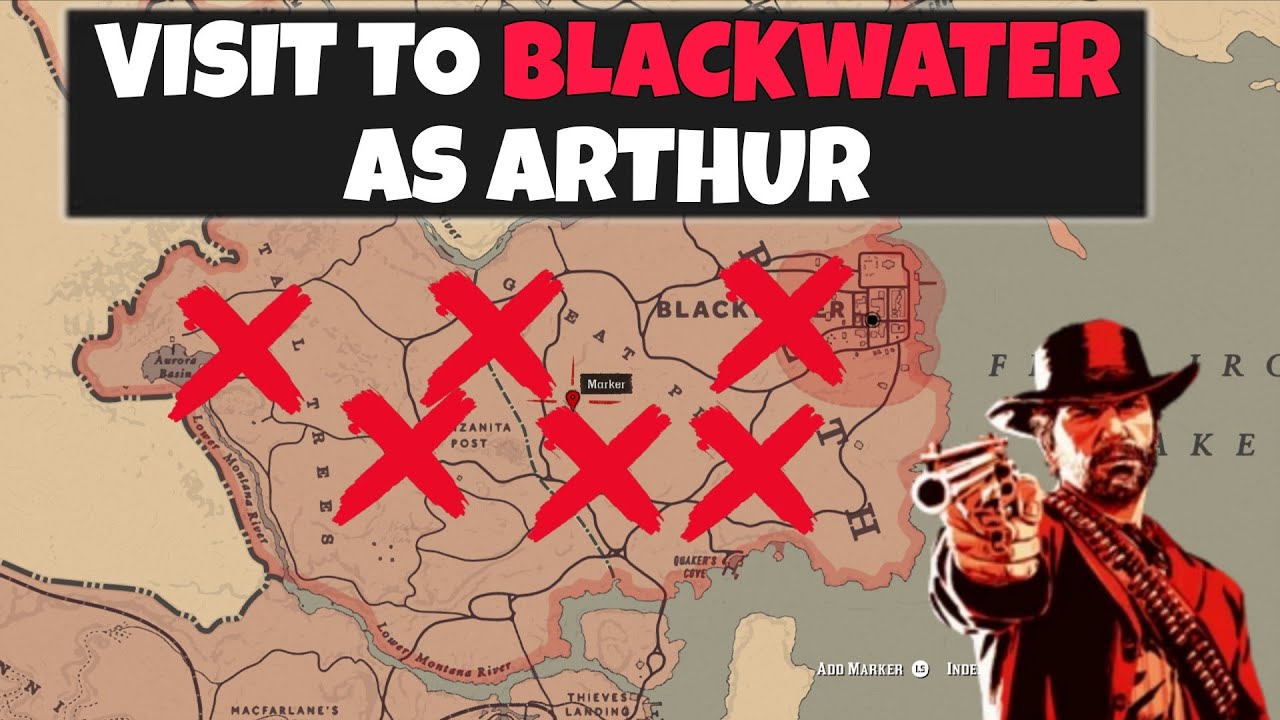 Visit Blackwater as Arthur Morgan in 2026 | How to Visit Blackwater RDR2