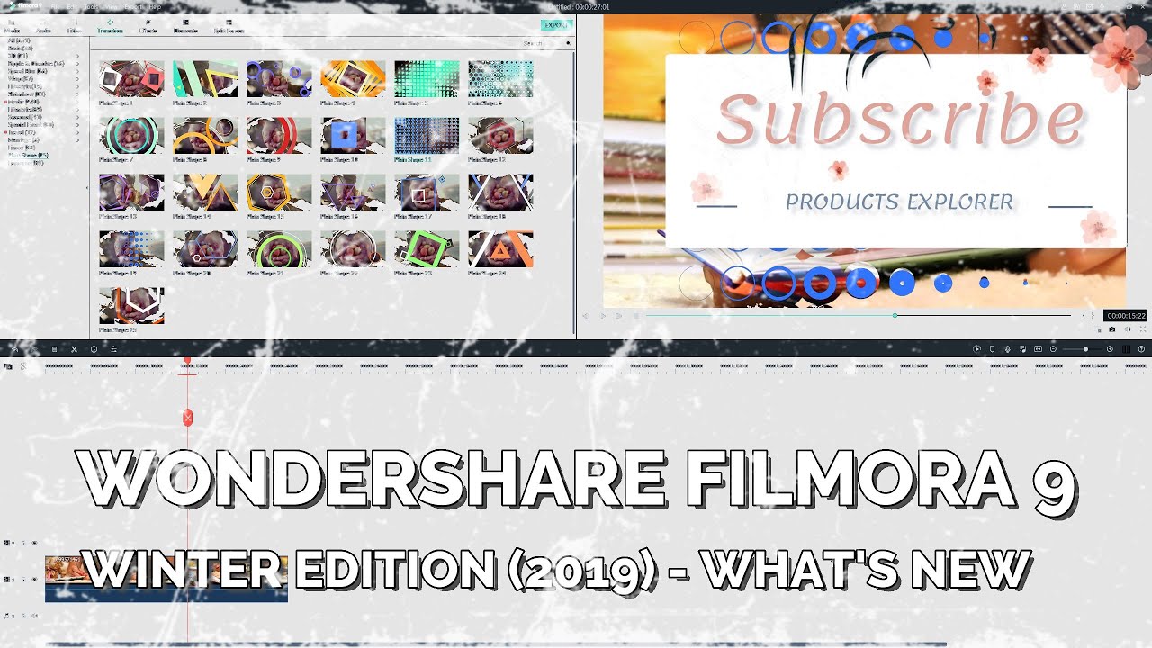 Filmora9 - Winter Edition (9.3.0.23) - What's new (Wondershare Filmora) [Tutorial]