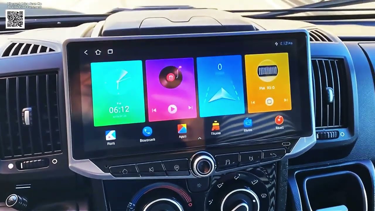 Fiat Ducato Multimedia Video Player 4G DSP Carplay Auto GPS Navigaion Screen Review Aliexpress