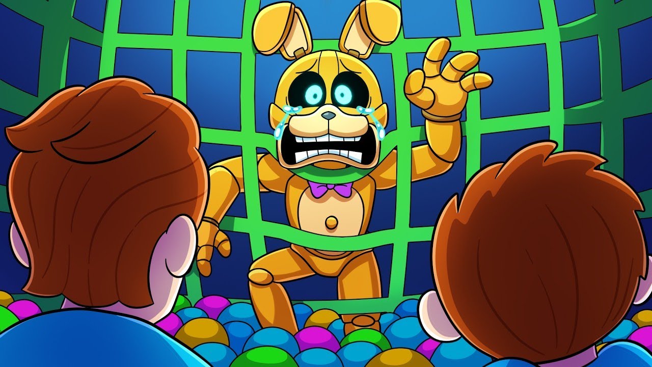 SPRING BONNIE Triste Historia? FNAF Into The Pit Animación