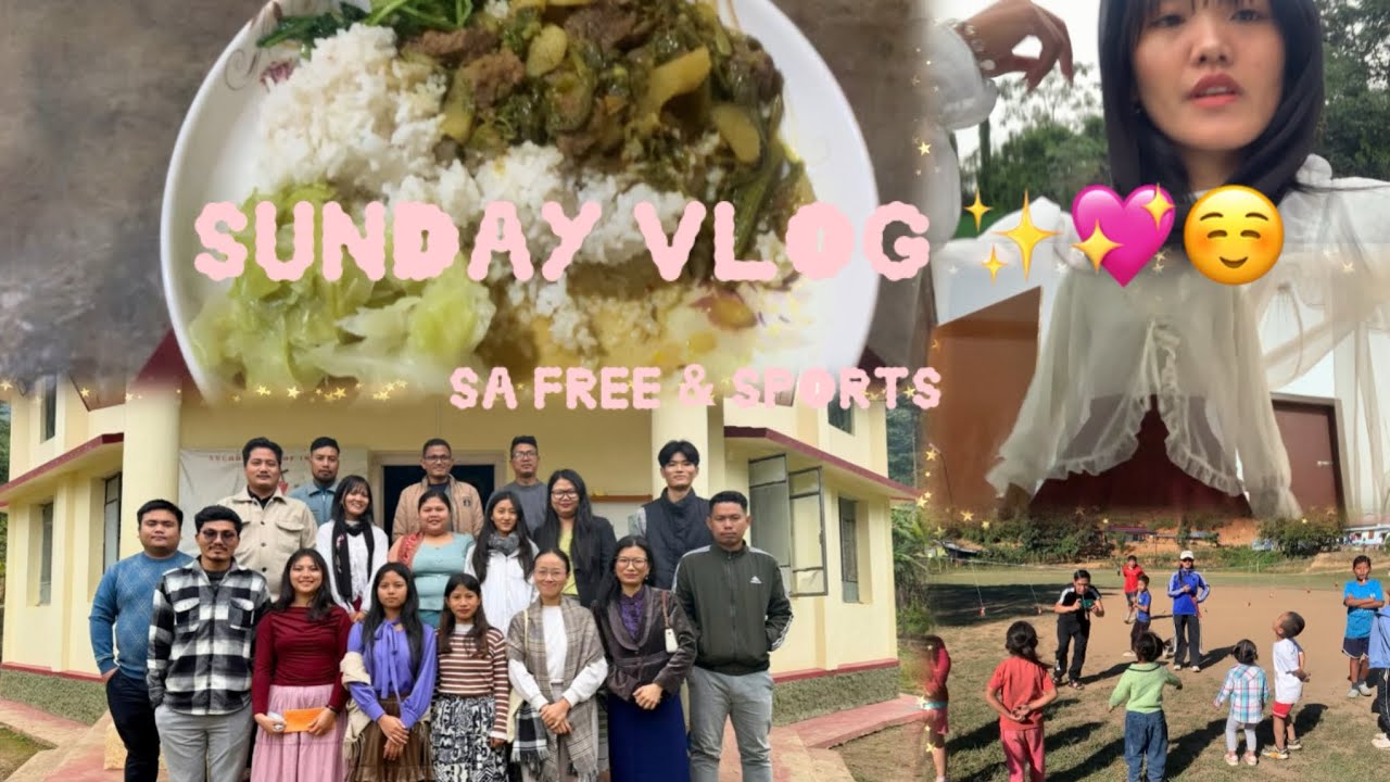 Sunday vlog📸✨# exam&sports # church and 🍲 