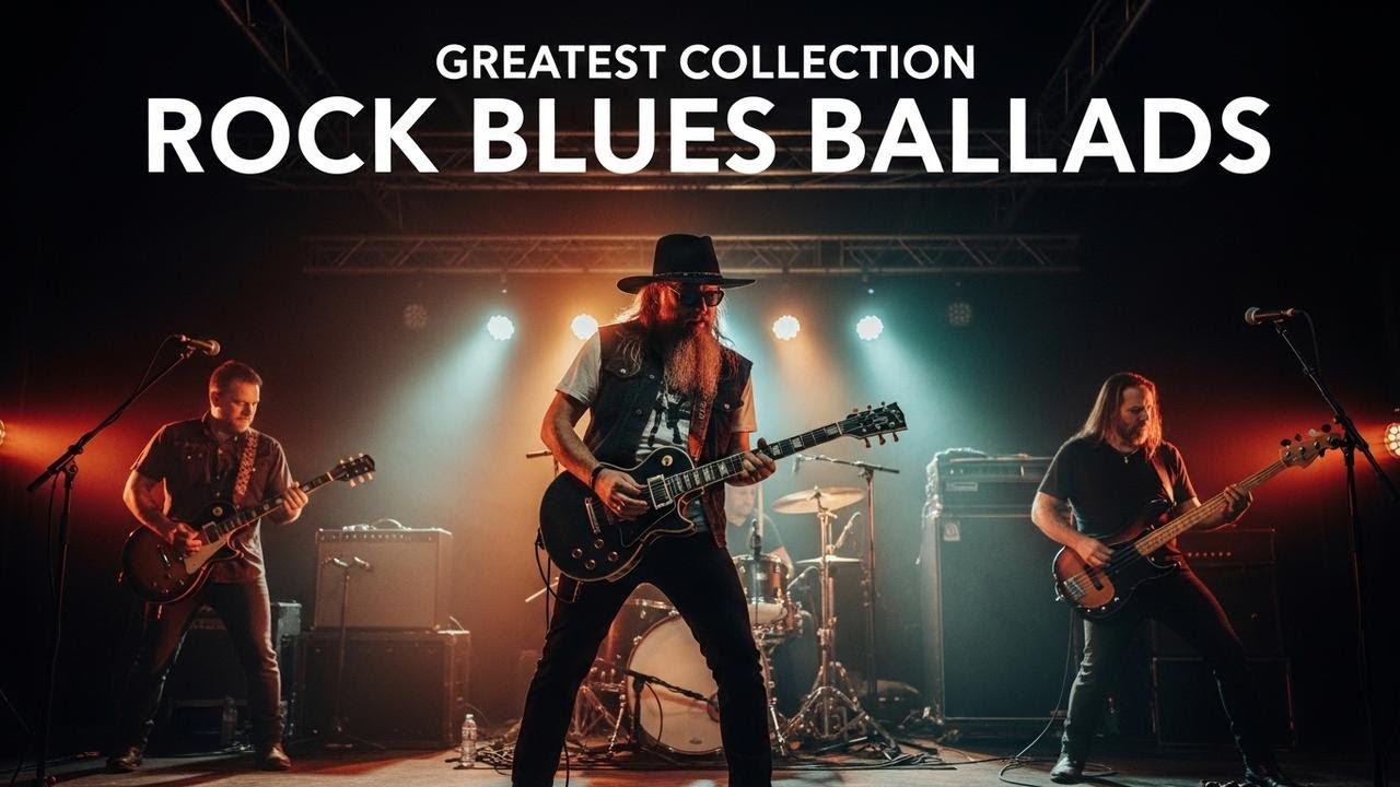 Golden Rock Blues Era Inspired by Muddy Waters, Hendrix and Clapton vol77