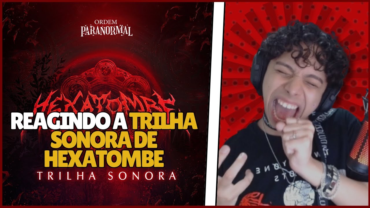 Shimas REAGINDO a Ordem Paranormal: HEXATOMBE (Trilha Sonora) | FULL ALBUM