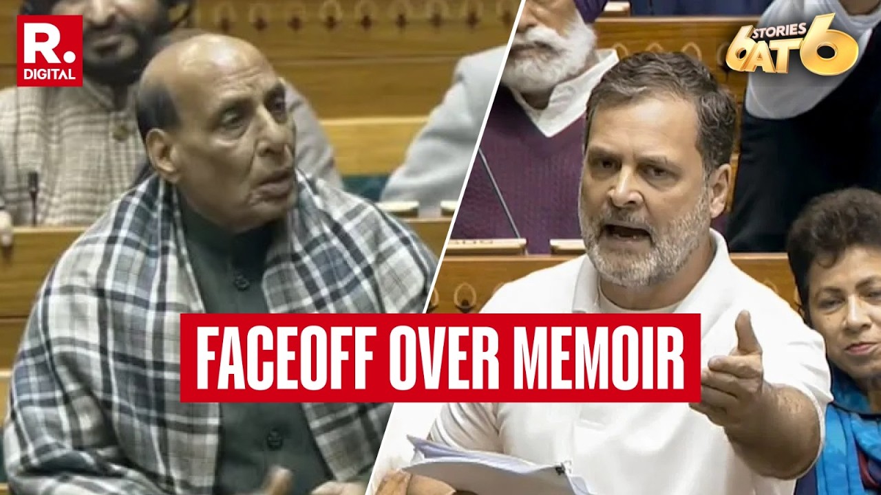 6 Stories At 6: Rahul Vs Govt Over Ex-Army Chief's Memoir, ICC Calls Emergency Meeting