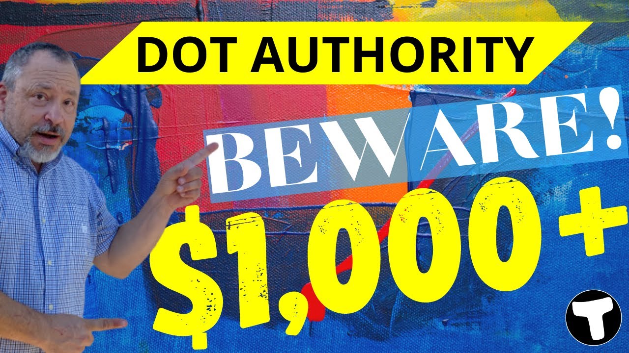 DOT Number Authority Cost | Get Your FMCSA Trucking Authority MC Number