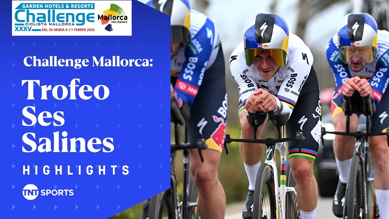 First Race, First Win 🔥 | Challenge Mallorca | Trofeo Ses Salines Highlights | TNT Sports Cycling