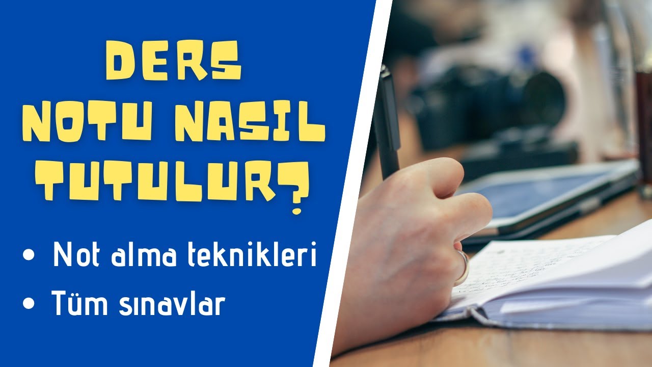 DERS NOTU NASIL TUTULUR?  / #YKS #KPSS #LGS