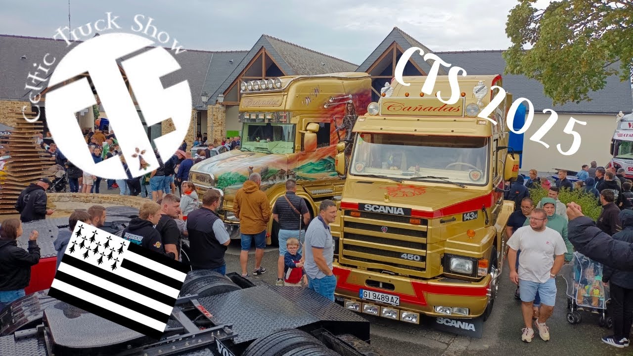 Défilé du Celtic Truck Show 2025 🇨🇵