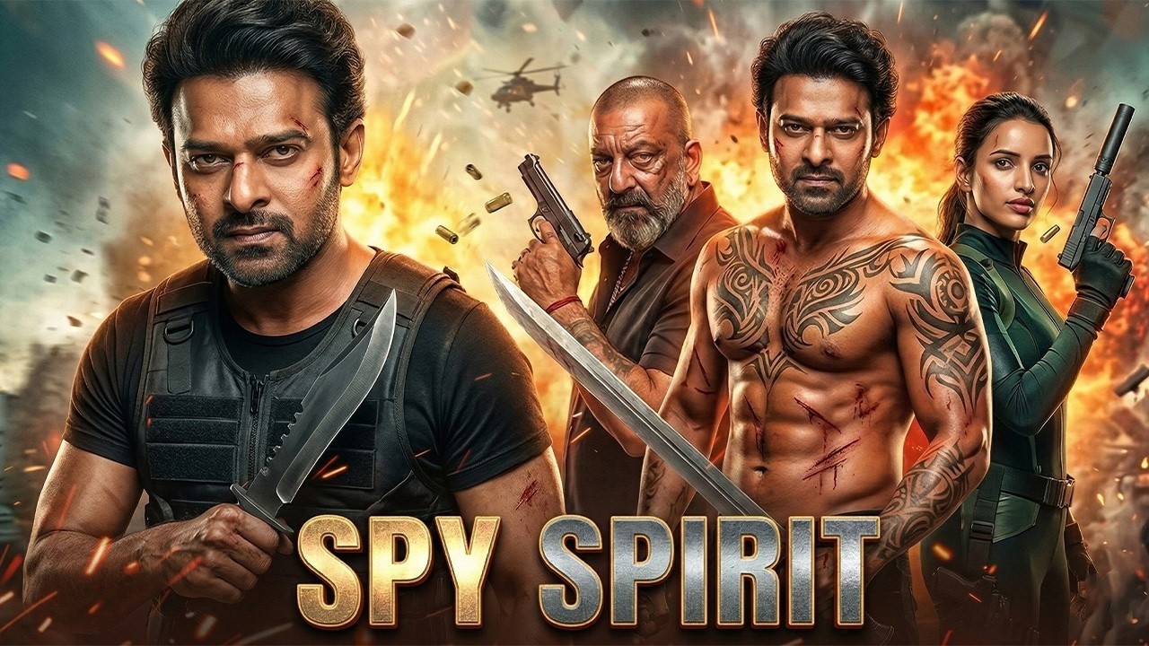 SPY SPIRIT (Hindi Dubbed) Full Movie 2026 | Prabhas | New South Indian Hindi Dubbed Action Movies
