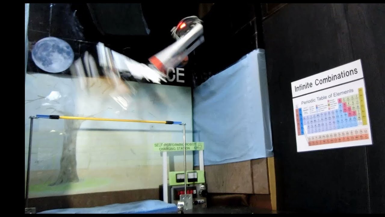 High Jump Robot Level 5 goes to the moon
