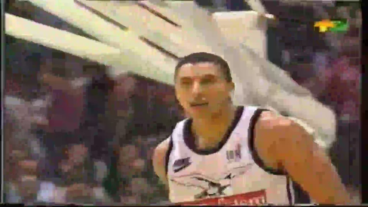 Carlton Myers 1997 Teamsystem Fortitudo Bologna vs Kinder Virtus Bologna