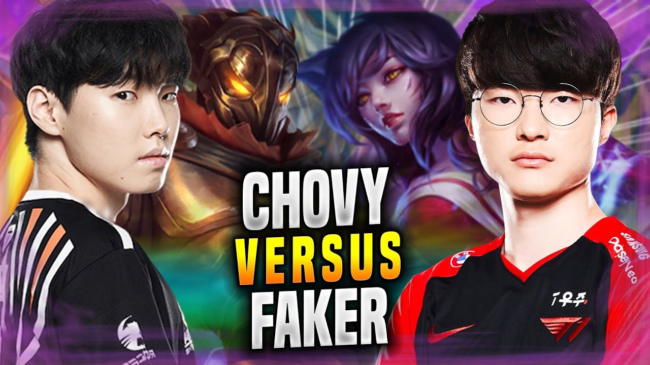 FAKER vs CHOVY! - T1 Faker Plays Ahri MID vs GEN Chovy Viktor! | Season 2022