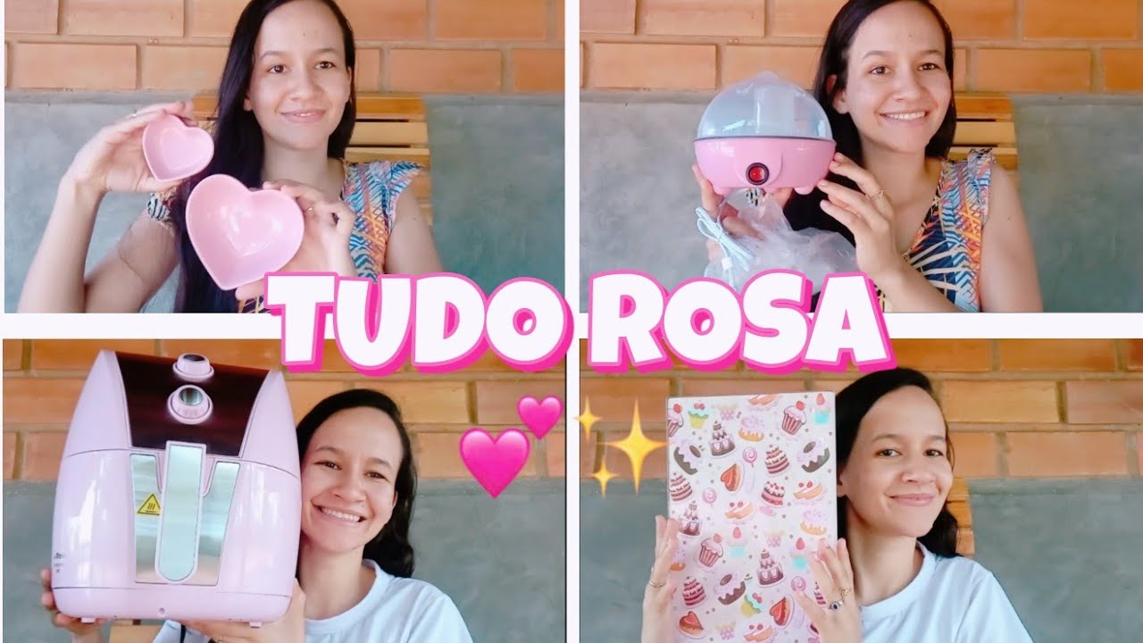 COMPRINHAS ROSA PARA O LAR💖| COMPRINHAS DA SHOPPE |&bull;Pra l&aacute; da ro&ccedil;a