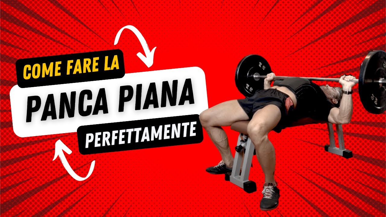 Tutorial Panca Piana - Esecuzione corretta spiegata in modo semplice da Luigi Colbax