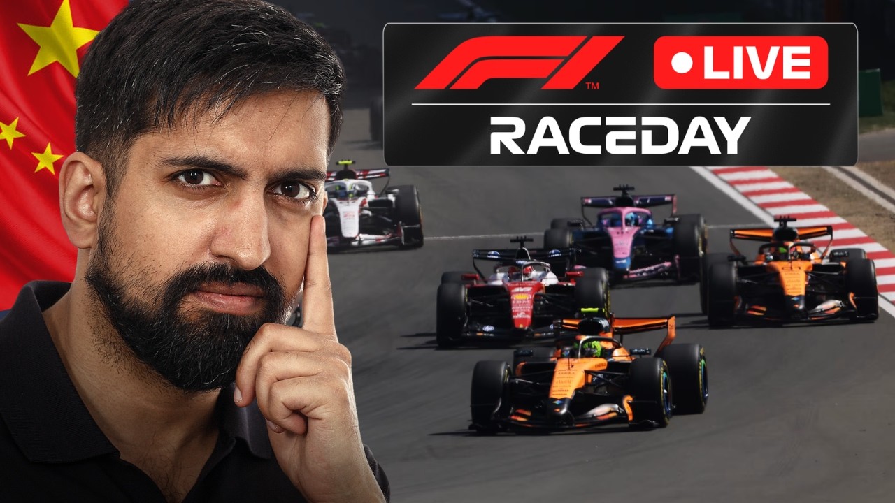 F1 LIVE - China GP Race Watchalong With Commentary!