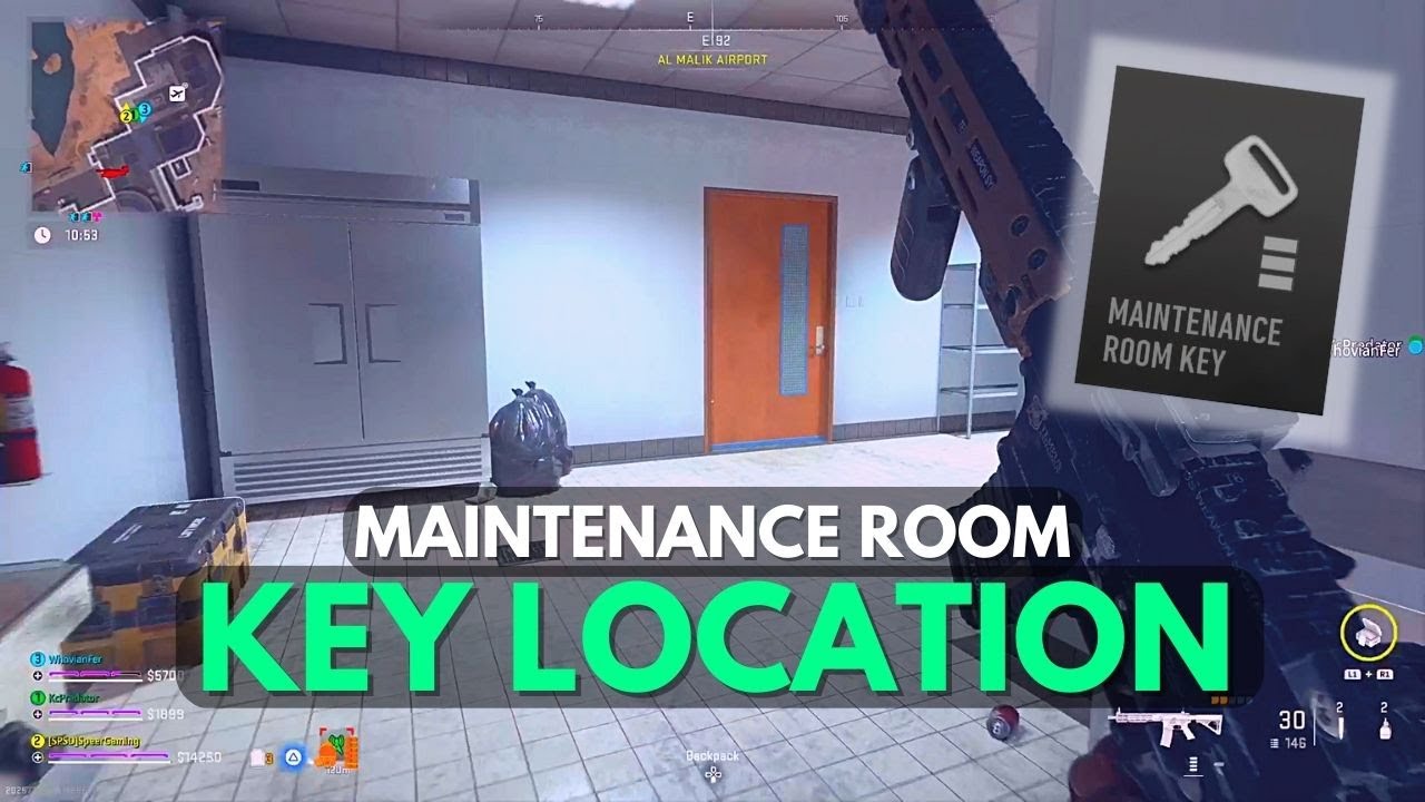 Airport Maintenance Room Key - DMZ Location Guide