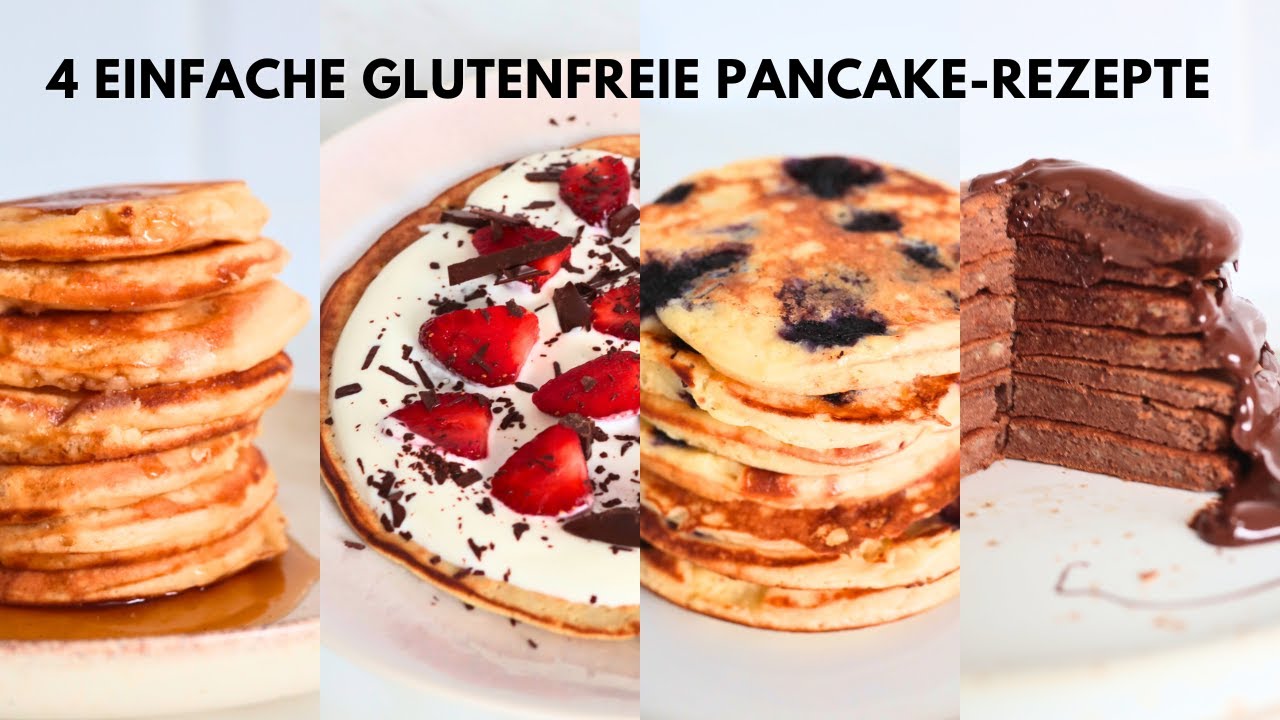 Glutenfreie Pancakes - 4 Einfache & Gesunde Pancake Rezepte