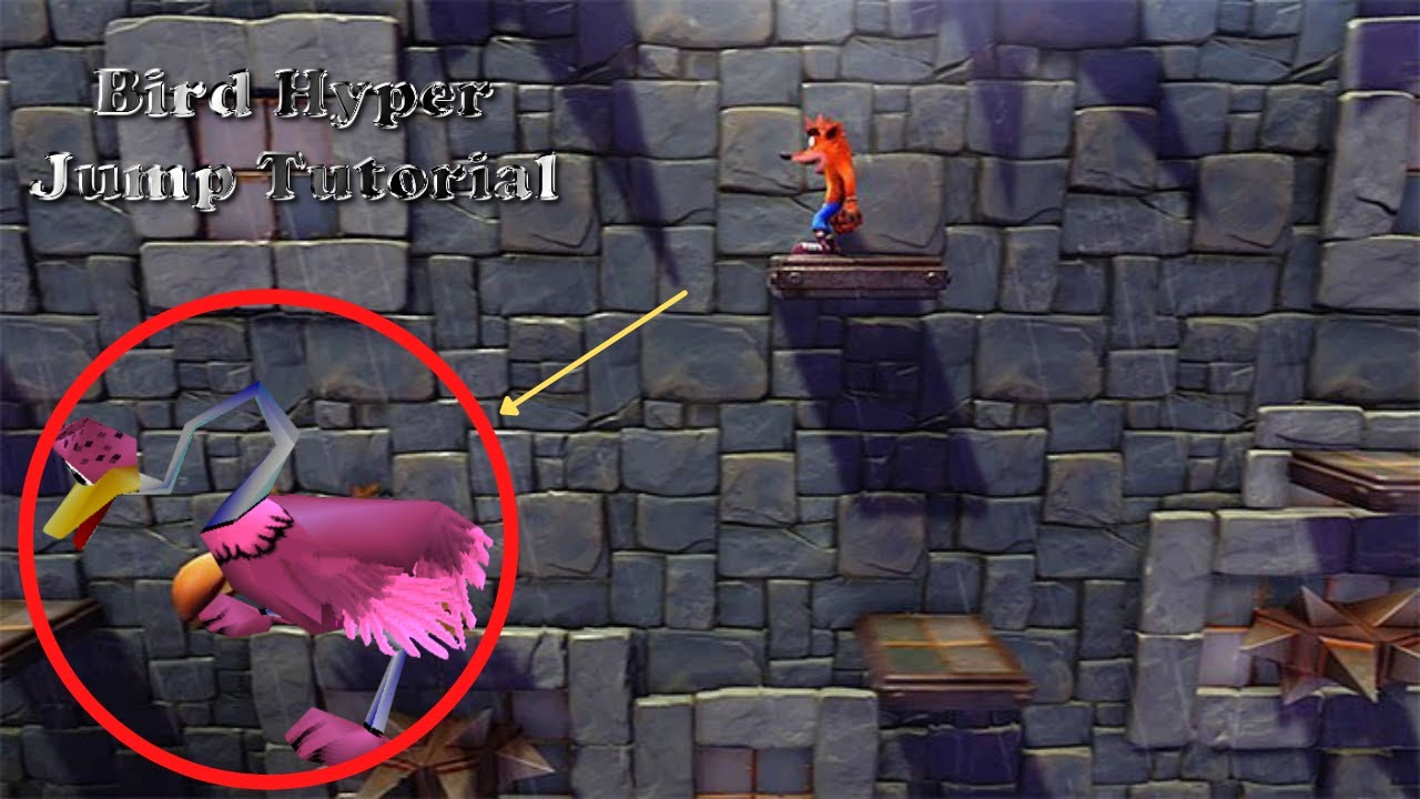 Crash Bandicoot N Sane Trilogy | Slippery Climb Bird Hyper Jump (Tutorial)