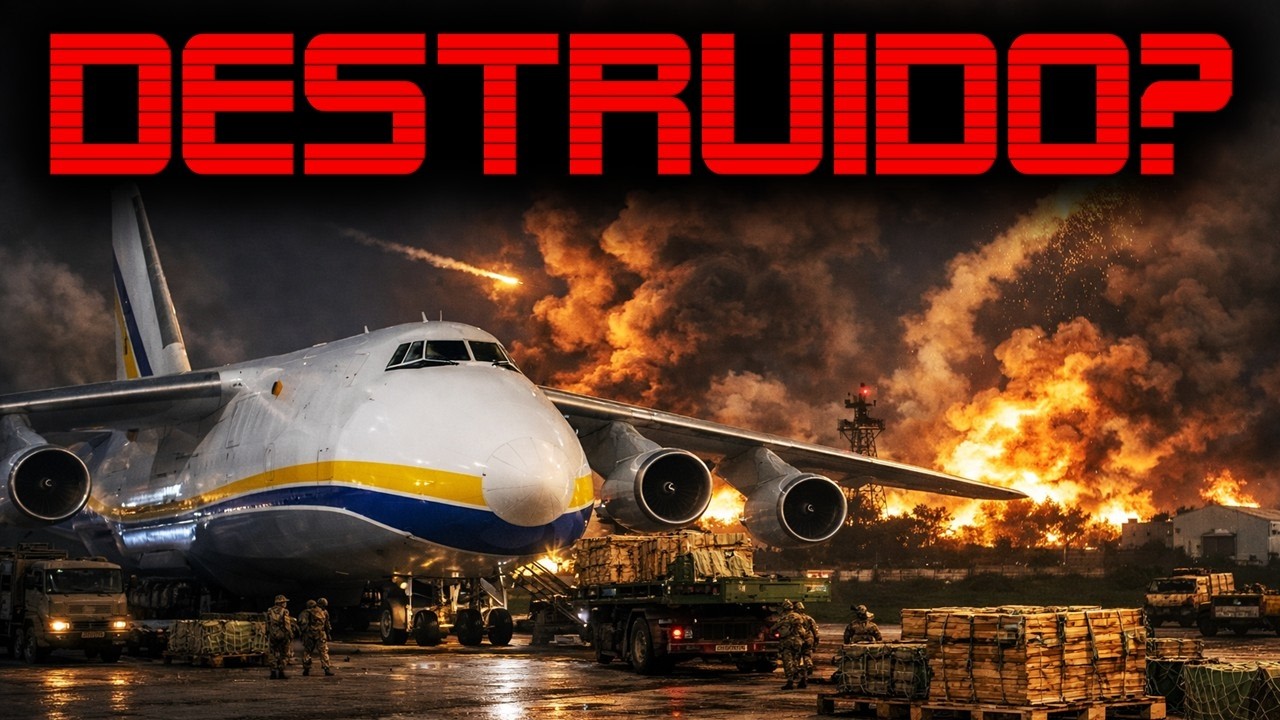 🔴 &iquest;RUSIA DESTRUY&Oacute; UN AN-124 UCRANIANO? 🔴 La VERDAD del ataque en Myrhorod