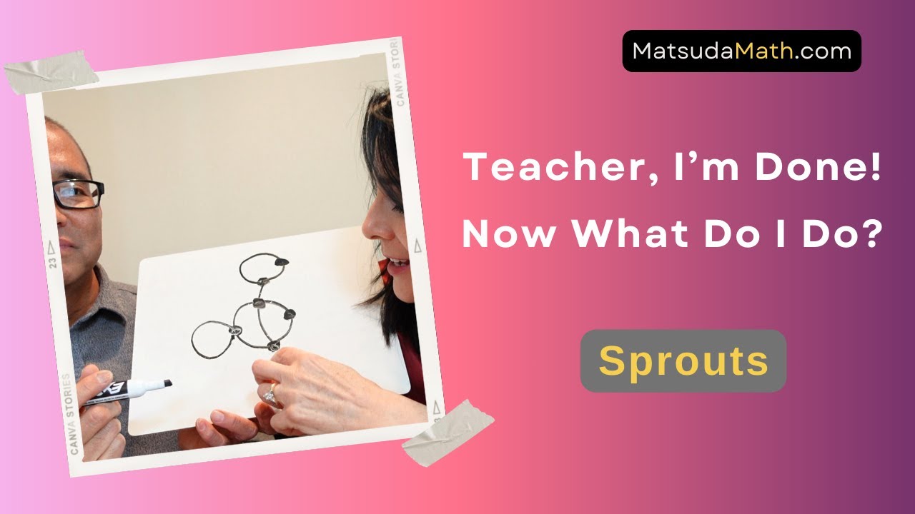Teacher, I'm Done! Now What Do I Do?