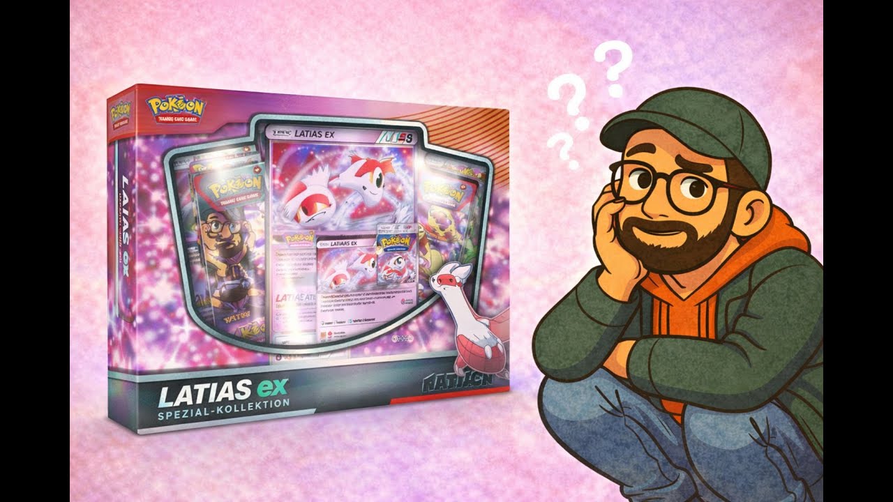 Pokémon TCG - Karmesin und Purpur - Latias Ex Spezial Kollektion Opening