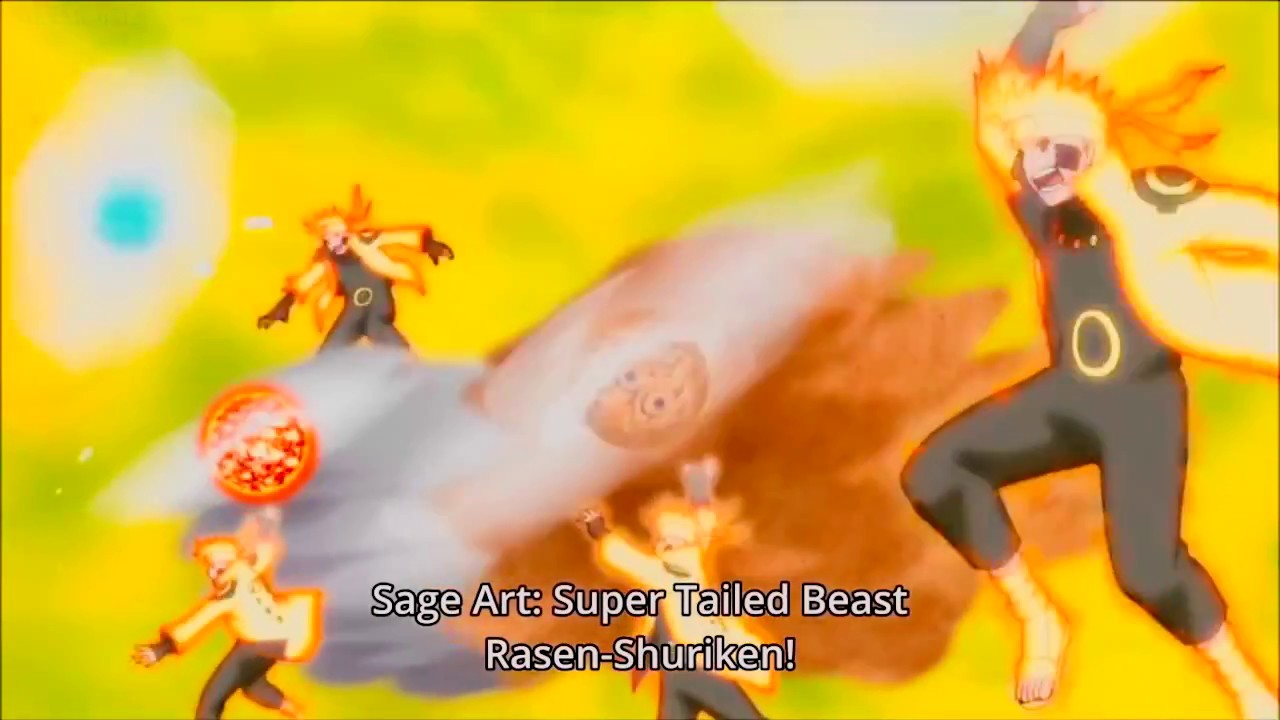 Senpou Chou Biju Rasen Shuriken Naruto Moment HD 720p 60 fps mp4