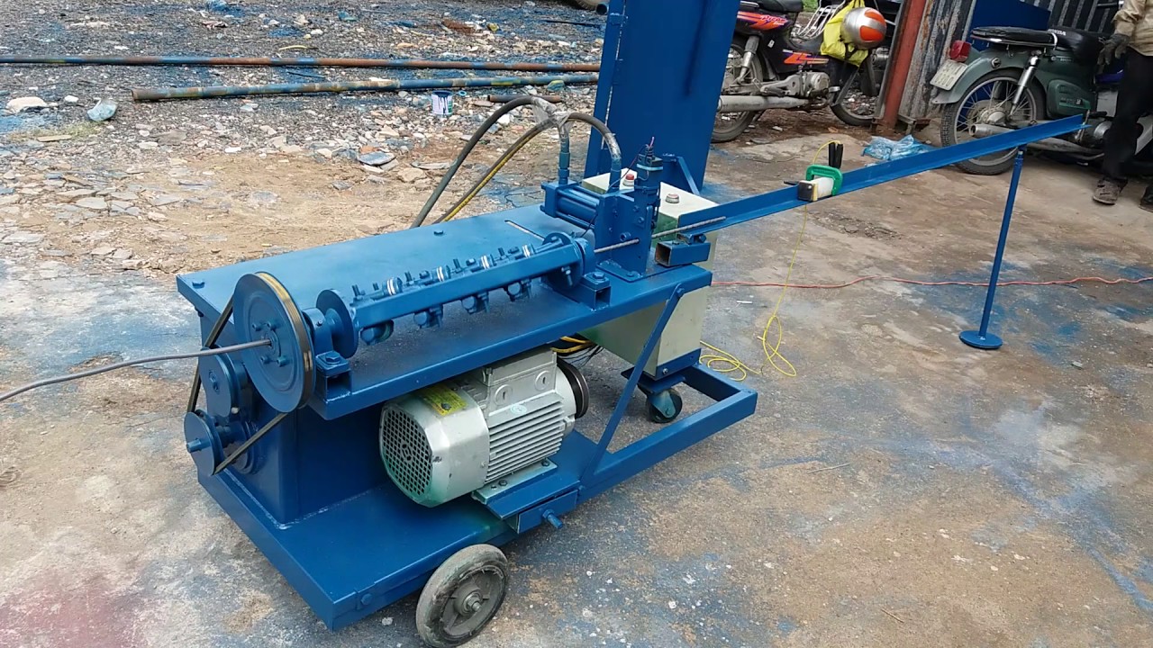máy nắn - duỗi sắt tự động