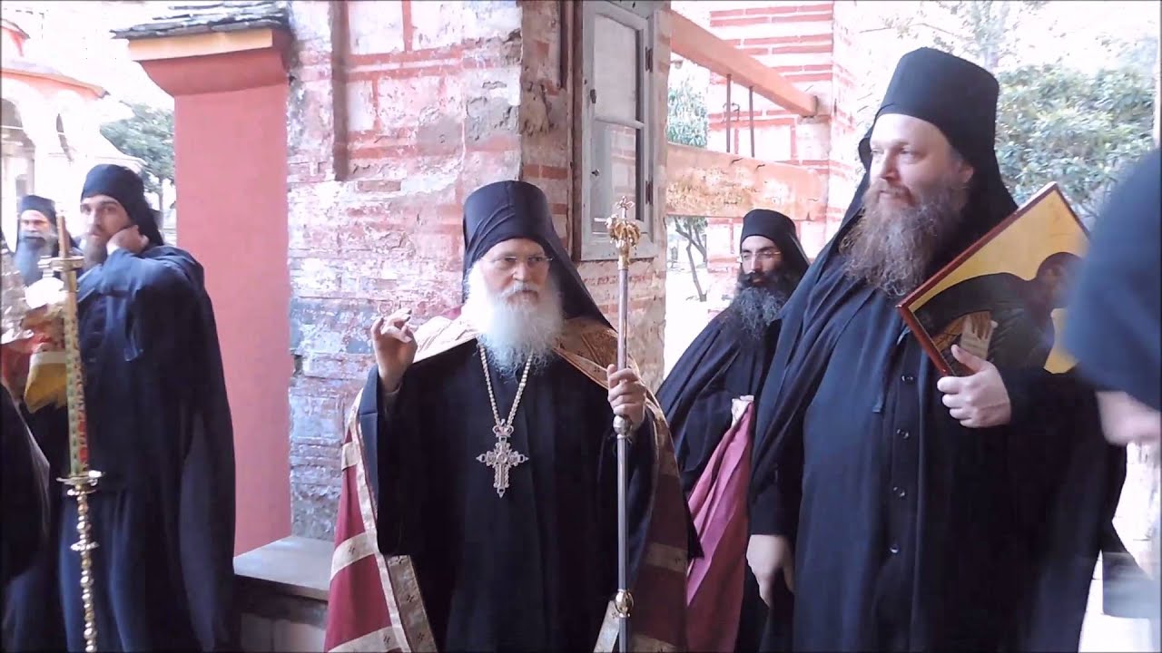 Ο Σεβ. Μητροπολίτης μας στην Ι.Μ.Μ. Βατοπαιδίου