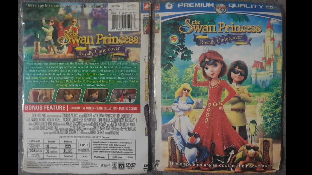 The Swan Princess: Royally Undercover (Premium Quality) DVD Menu 2026