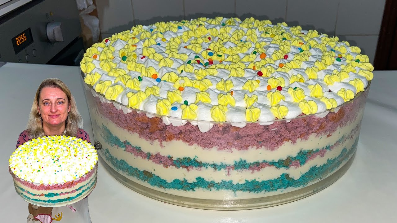 VOCÊ NUNCA COMEU UM BOLO DE ANIVERSÁRIO ASSIM!