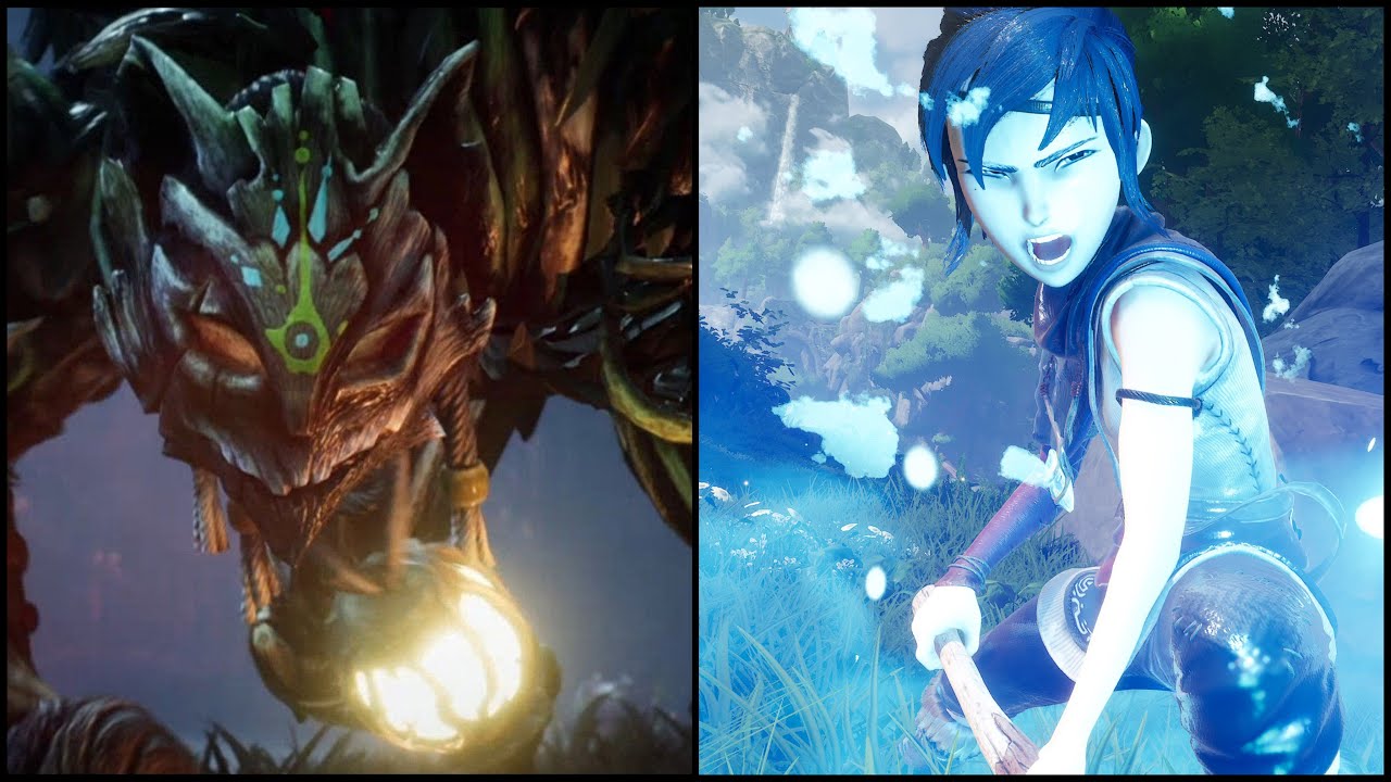 Kena: Bridge of Spirits Combat (Cinematic Style)