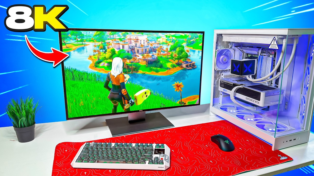 I Tried Gaming on a 8K MONITOR!